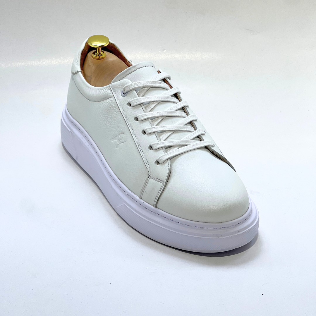 Willson Basket En Cuir 100% Médical BLANC REF 640