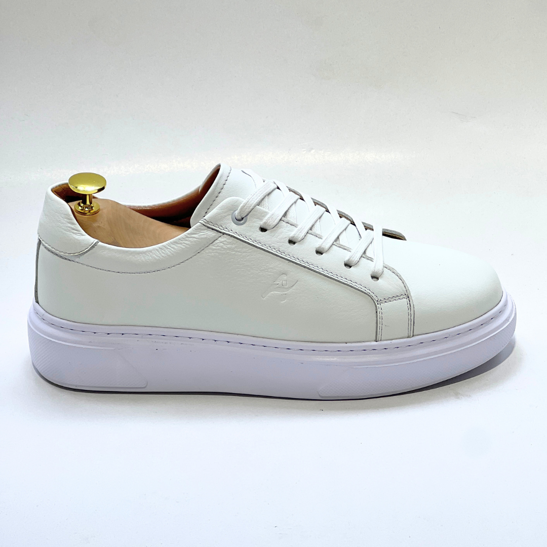 Willson Basket En Cuir 100% Médical BLANC REF 640