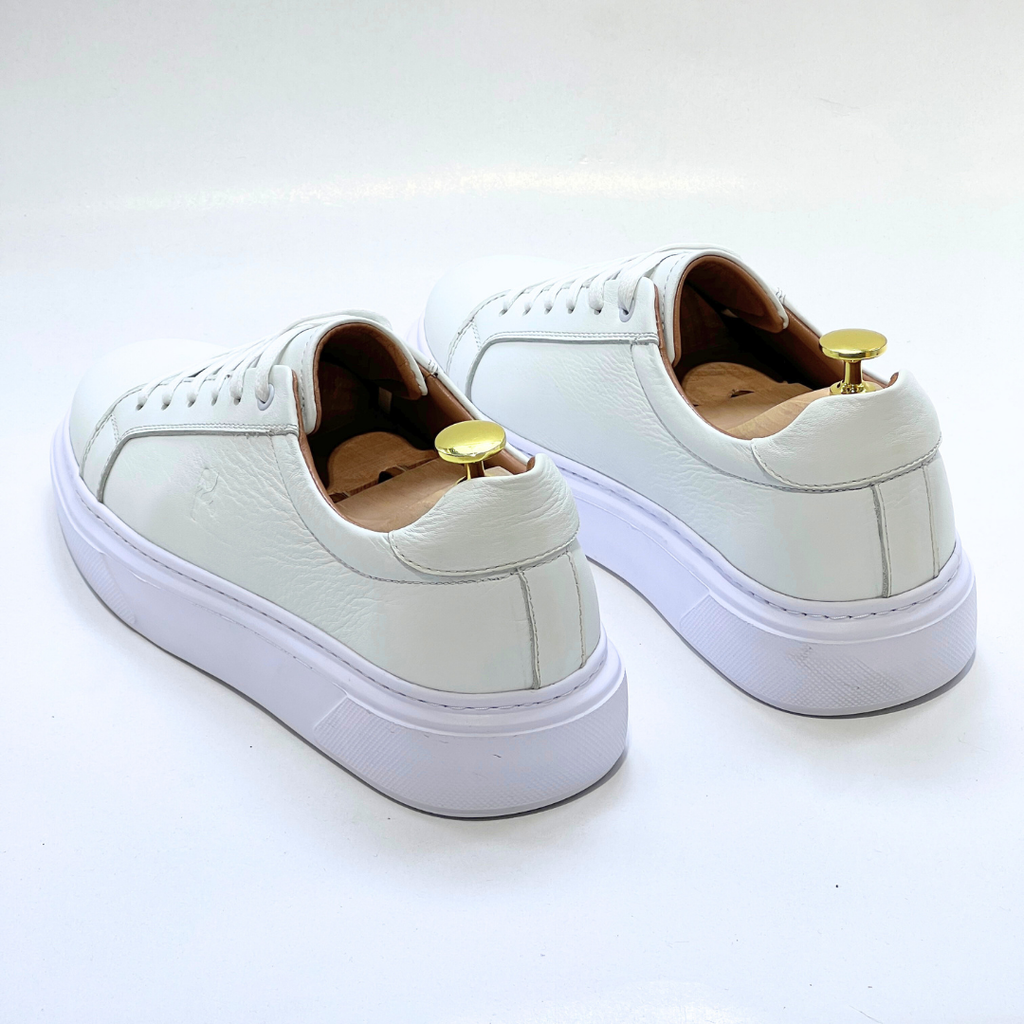 Willson Basket En Cuir 100% Médical BLANC REF 640
