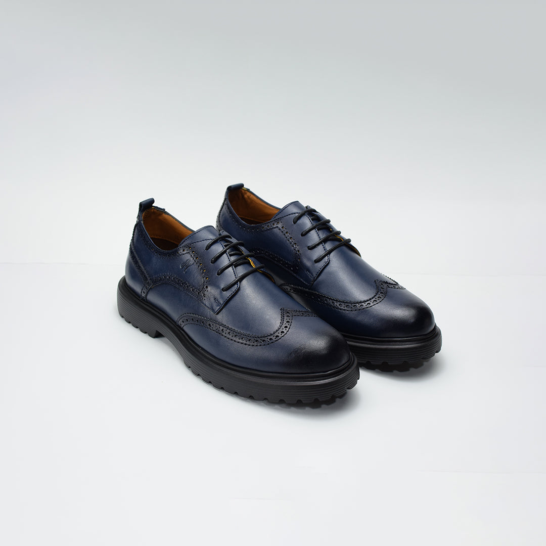 Ballantino Men's Classic Leather Derby Shoes: Medical Comfort, Stylish Formal Footwear