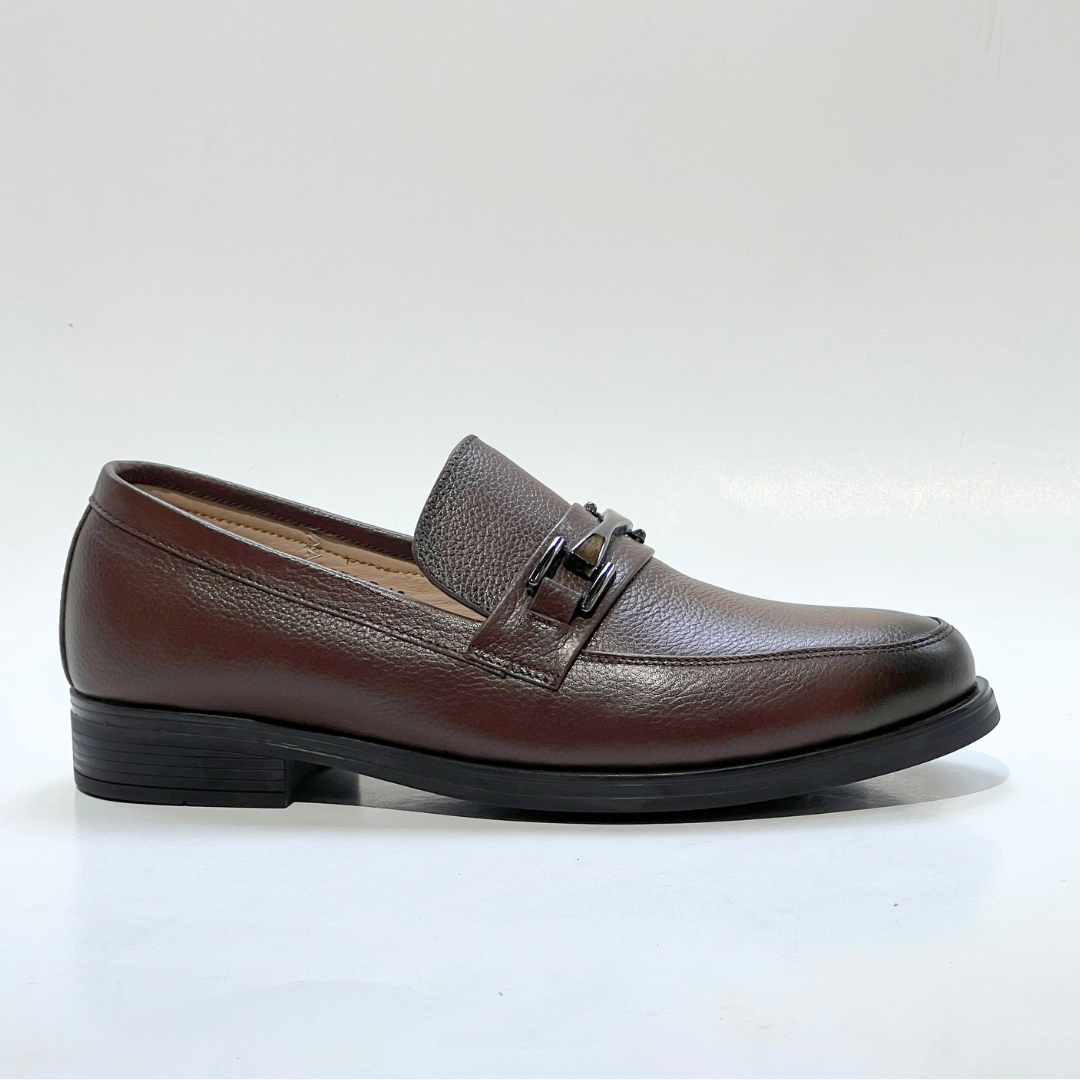 MOCASSIN Taylor en Cuir 100% MARRON REF G043