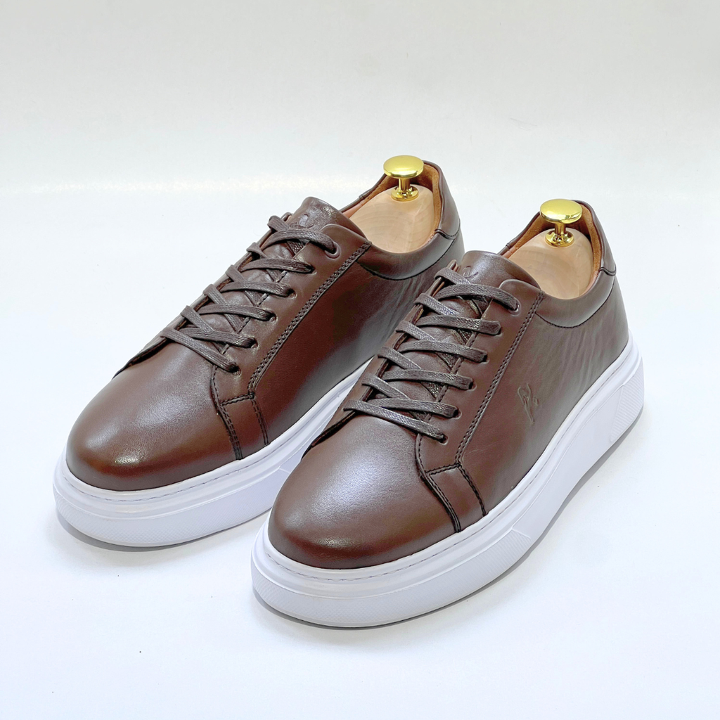 Baletto - SNEAKERS En Cuir Spécialisé MARRON-B REF AZ640