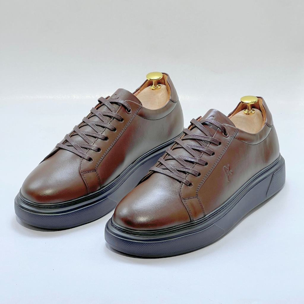 Baletto - SNEAKERS En Cuir Spécialisé MARRON-N REF AZ640