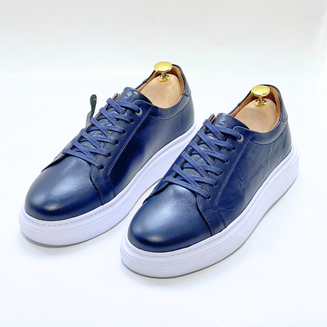 Baletto - SNEAKERS En Cuir Spécialisé bleu-B REF AZ640
