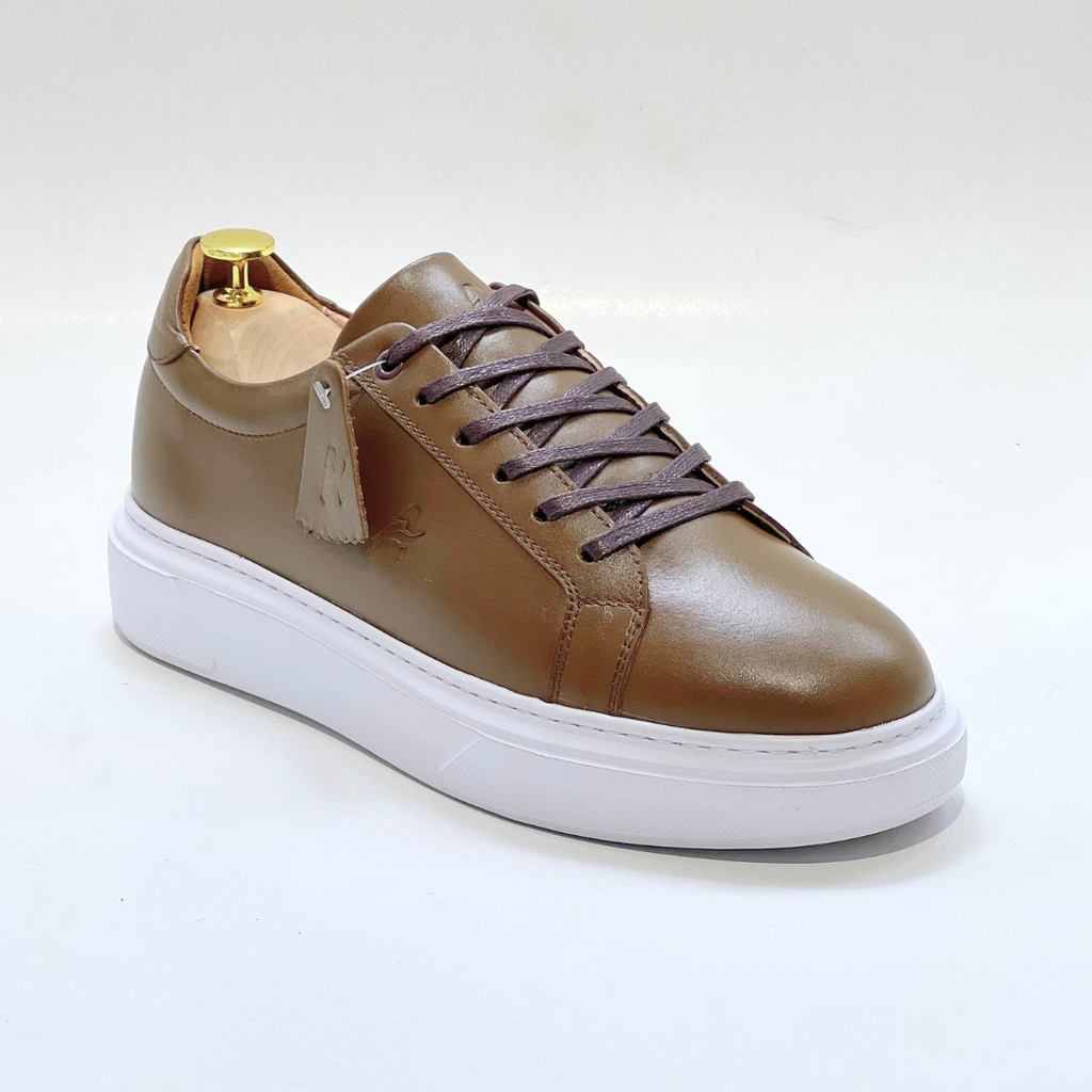 Baletto - SNEAKERS En Cuir Spécialisé TABAC-B REF AZ640