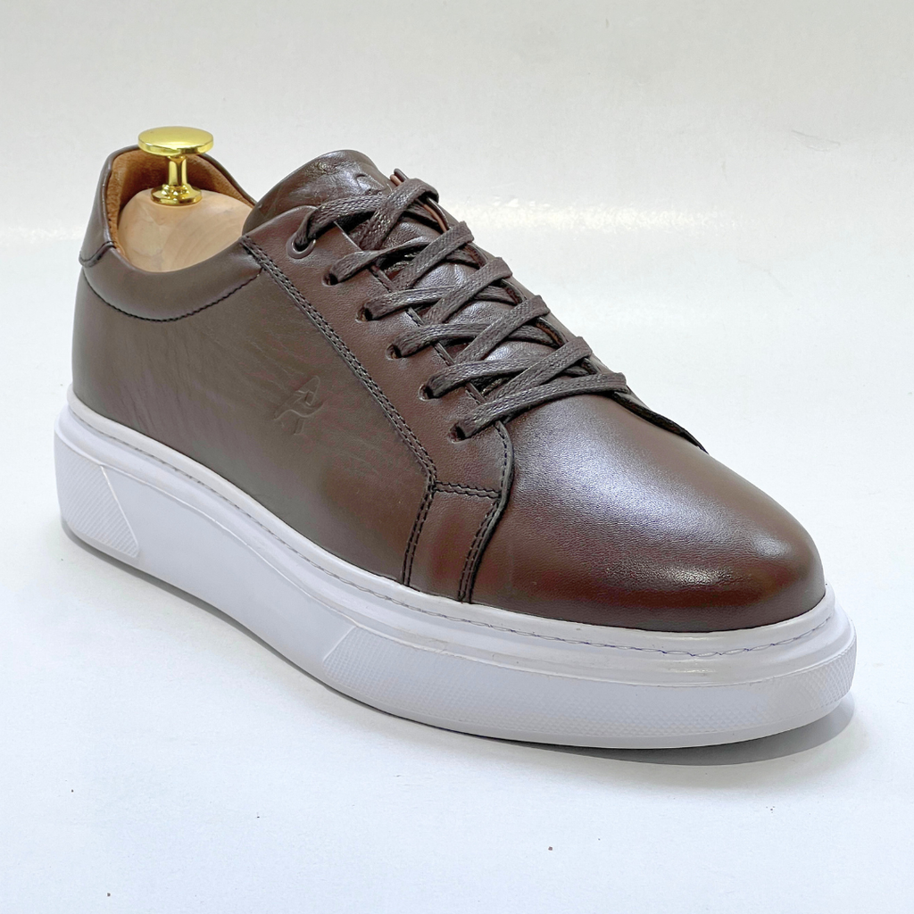 Baletto - SNEAKERS En Cuir Spécialisé MARRON-B REF AZ640