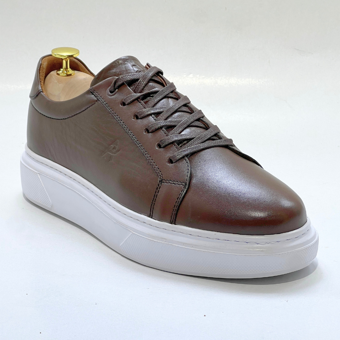 Baletto - SNEAKERS En Cuir Spécialisé MARRON-B REF AZ640
