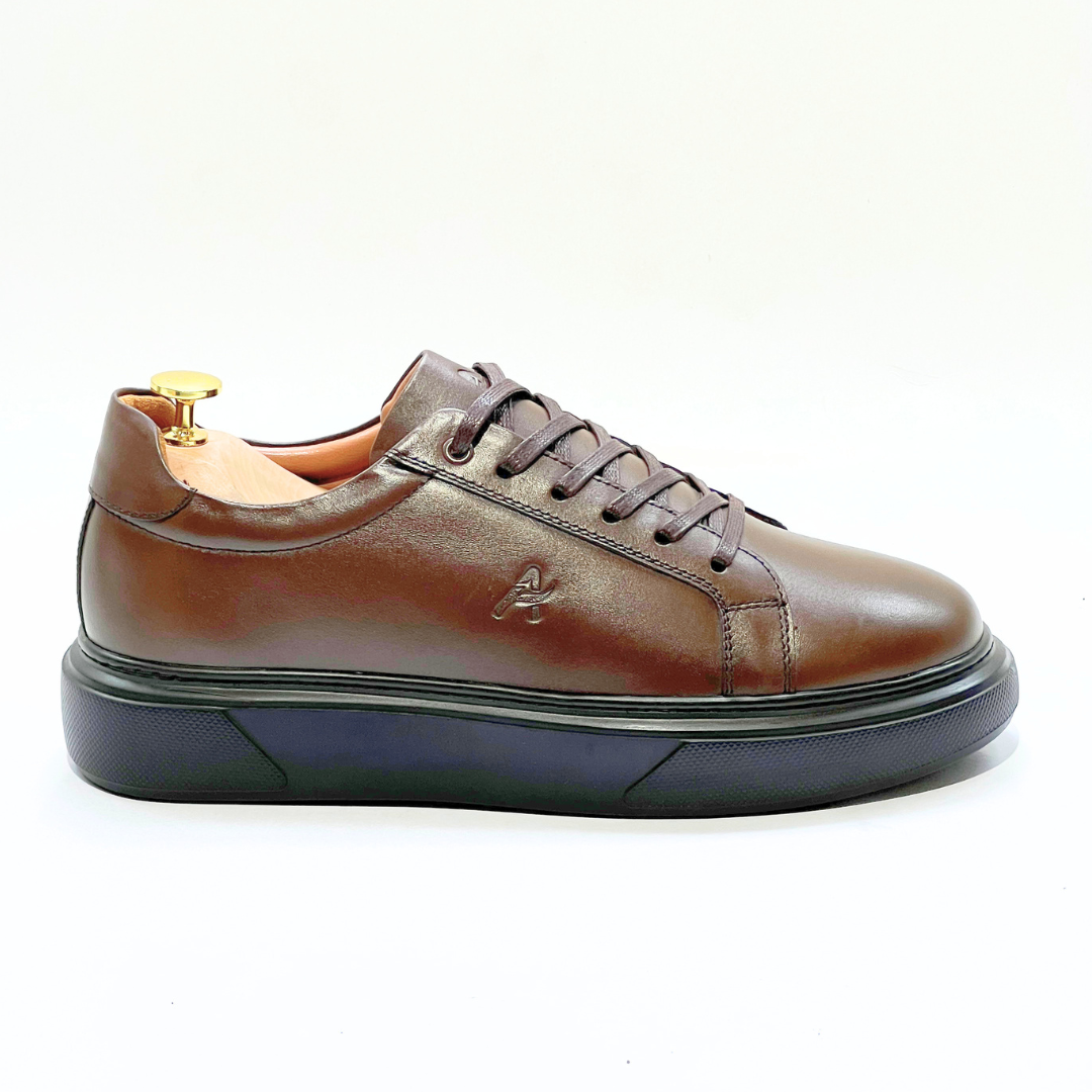 Baletto - SNEAKERS En Cuir Spécialisé MARRON-N REF AZ640
