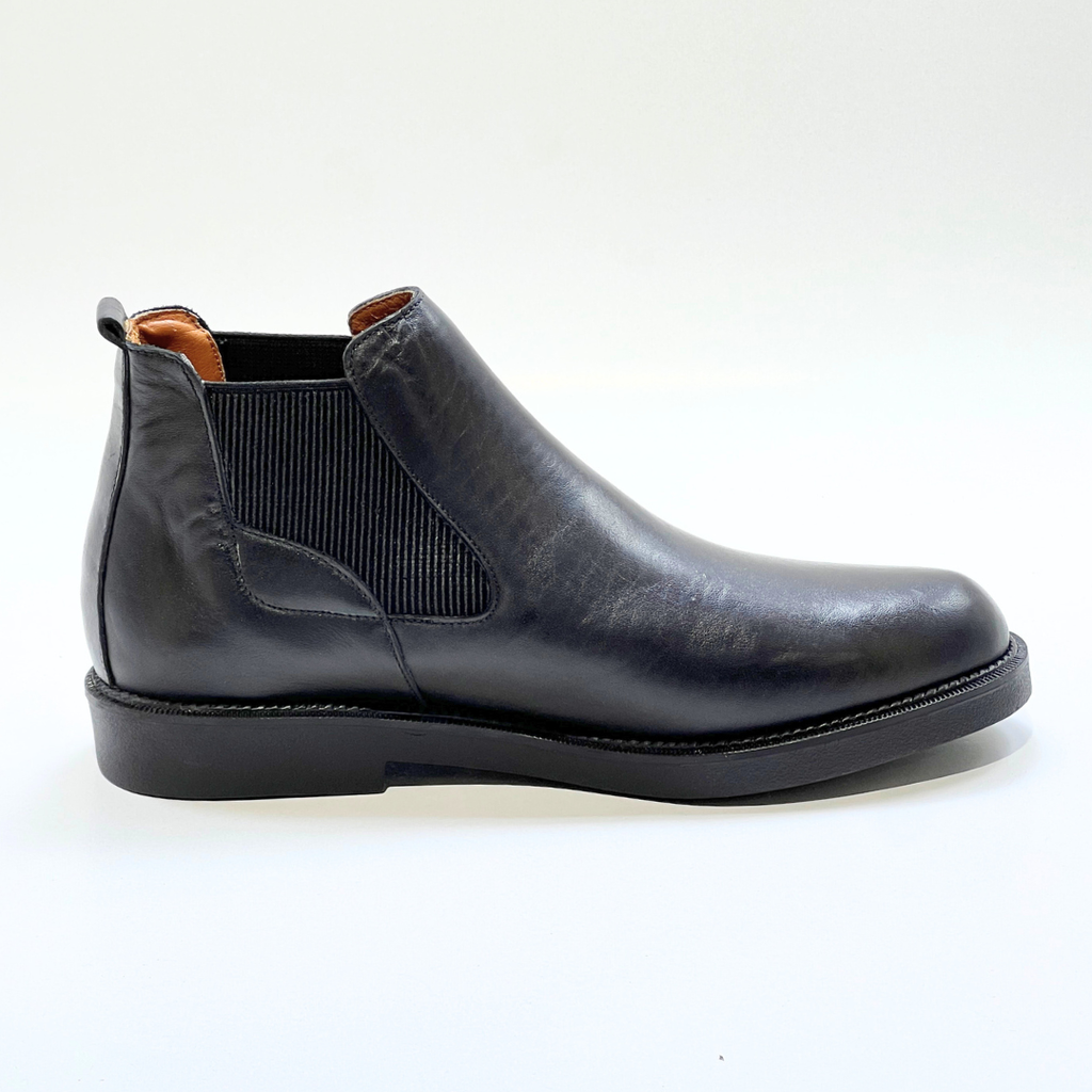 VOGUISH Tan Chelsea Boot 100% Cuir NOIR REF 038