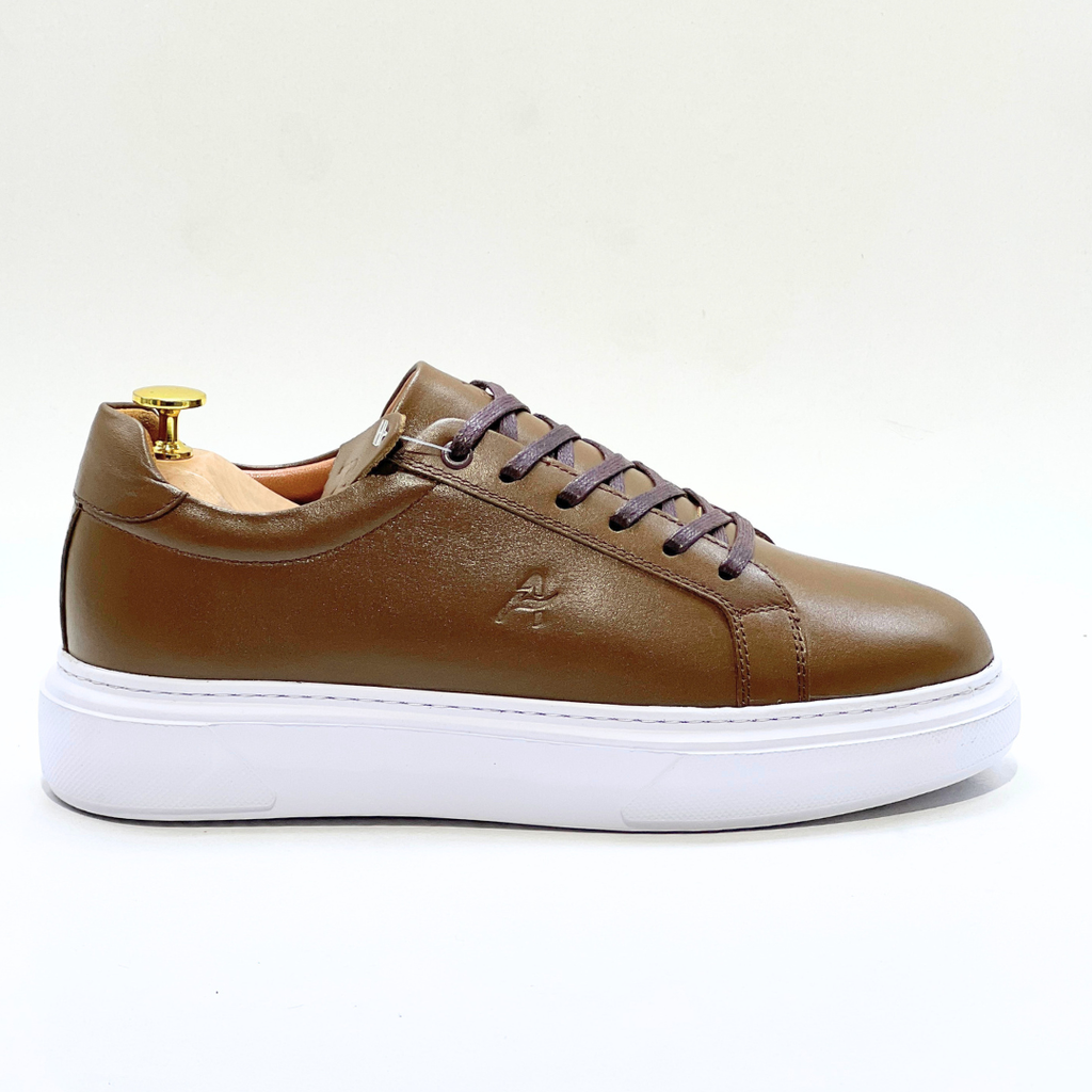 Baletto - SNEAKERS En Cuir Spécialisé TABAC-B REF AZ640