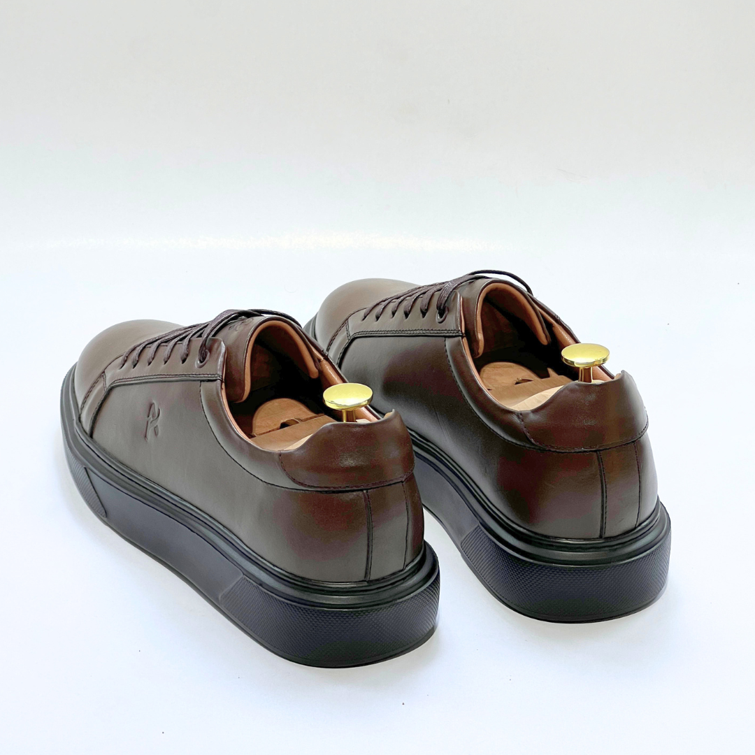 Baletto - SNEAKERS En Cuir Spécialisé MARRON-N REF AZ640