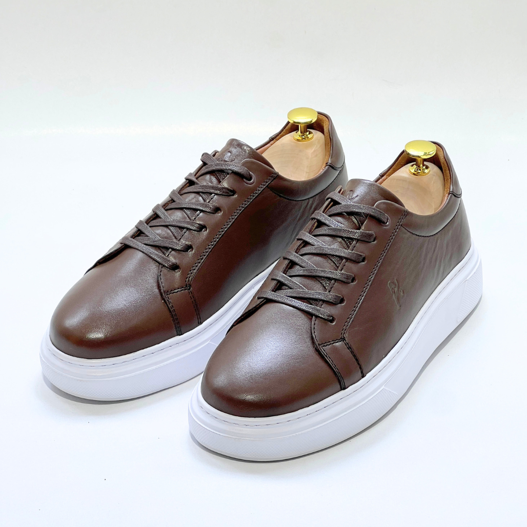 Baletto - SNEAKERS En Cuir Spécialisé MARRON-B REF AZ640