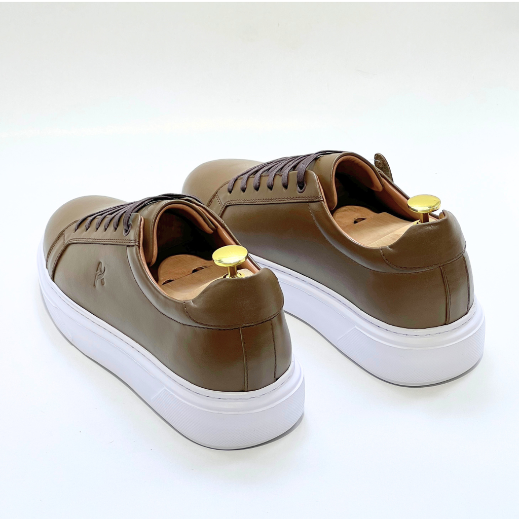 Baletto - SNEAKERS En Cuir Spécialisé TABAC-B REF AZ640
