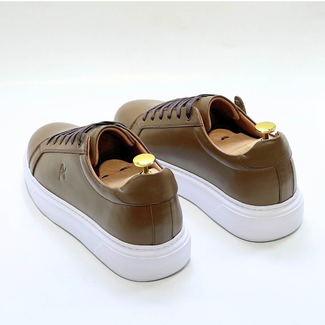 Baletto - SNEAKERS En Cuir Spécialisé TABAC-B REF AZ640
