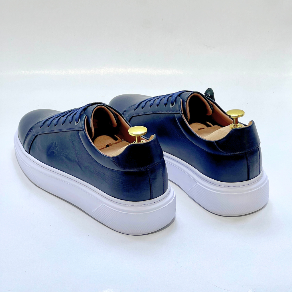 Baletto - SNEAKERS En Cuir Spécialisé bleu-B REF AZ640