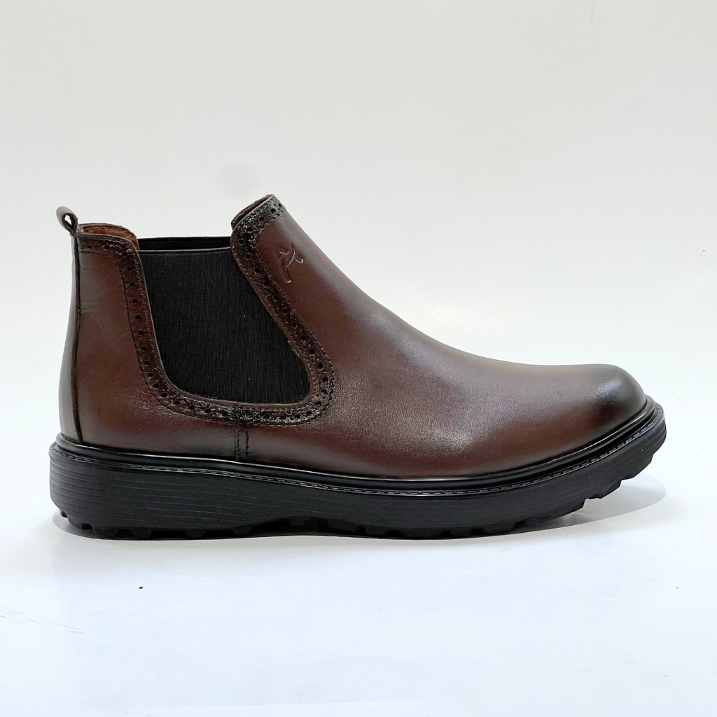 Chelsea Boots Médica 100% Cuir TABAC New Ref 721