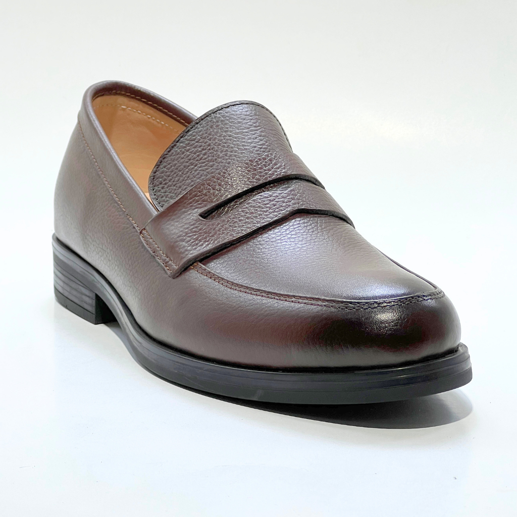 MOCASSIN Taylor en Cuir 100% MARRON REF 043