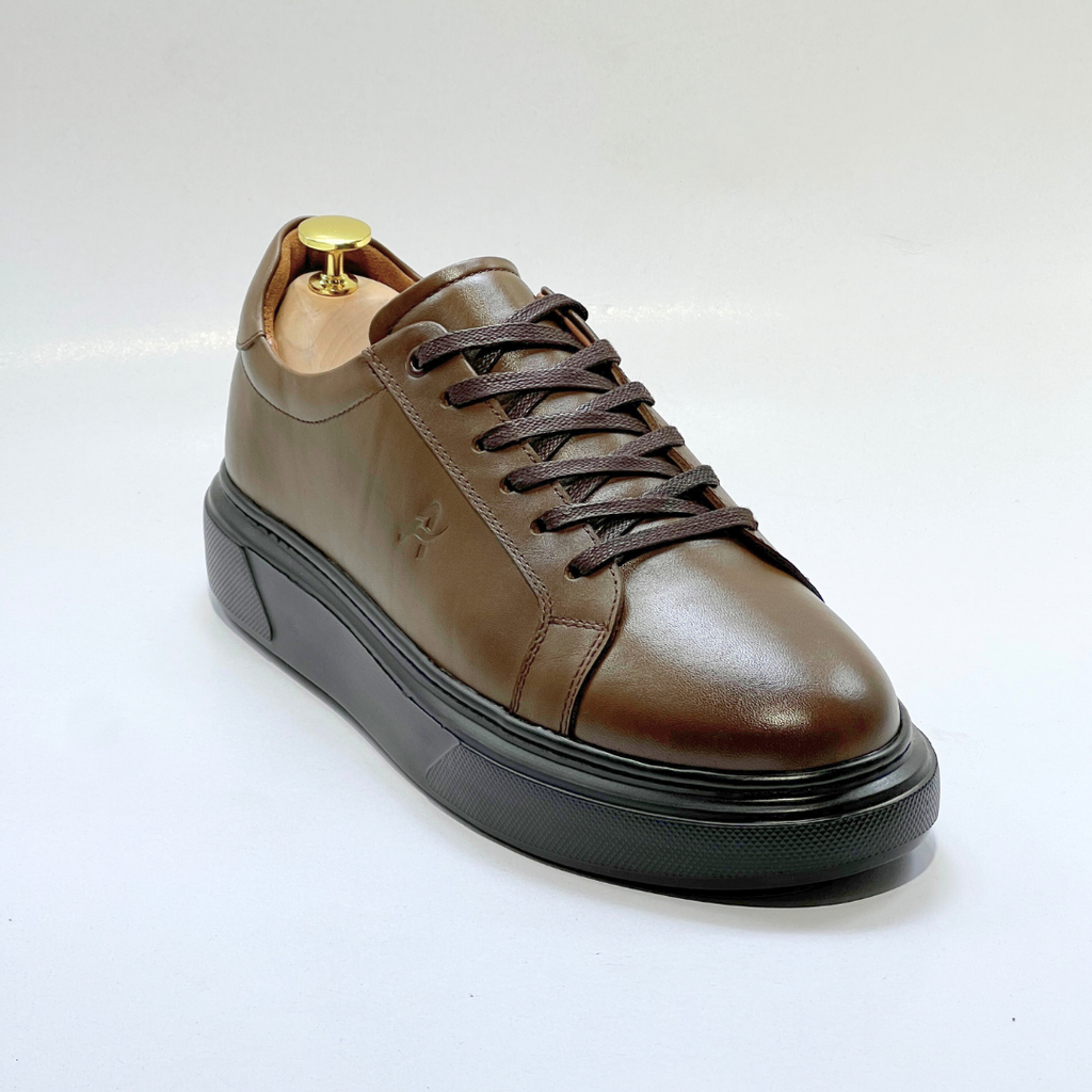 Baletto - SNEAKERS En Cuir Spécialisé tabac REF AZ640