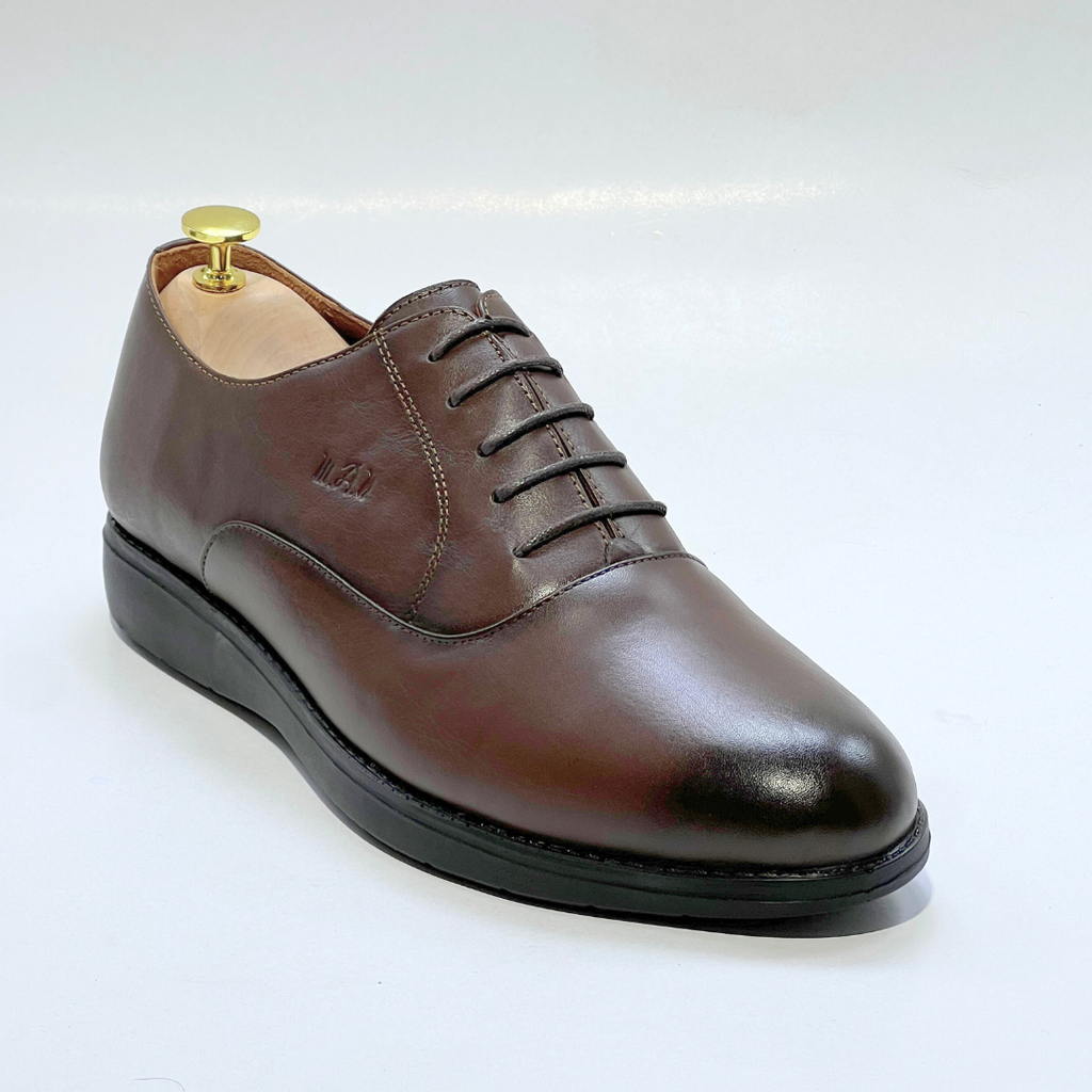 CHAUSSURE Médical 100% Cuir marron AZ750