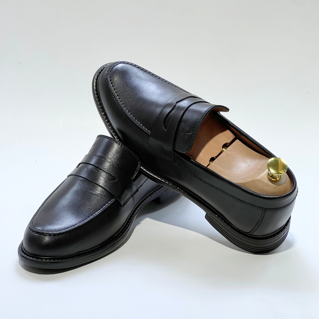 Mocassins Médicales Confortables Respirante 100% CUIR -NOIR- REF 332