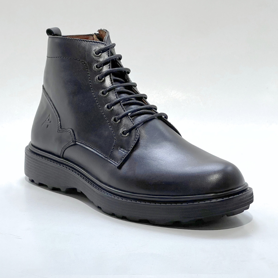 Audrey – Bottines Médicam 100% Cuir En NOIR Ref 805