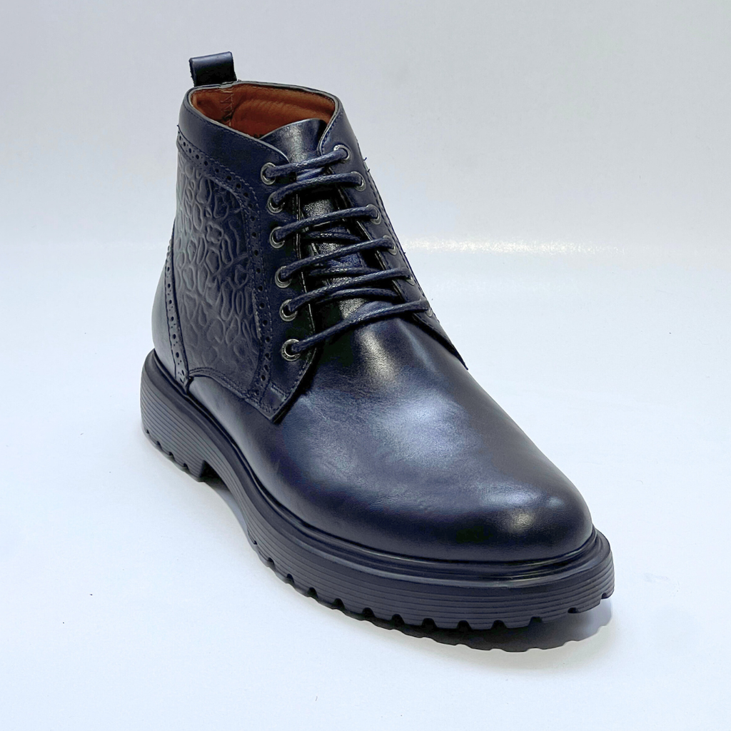 BOOTS NAPOLI - Médical 100% Cuir NOIR REF AZ804