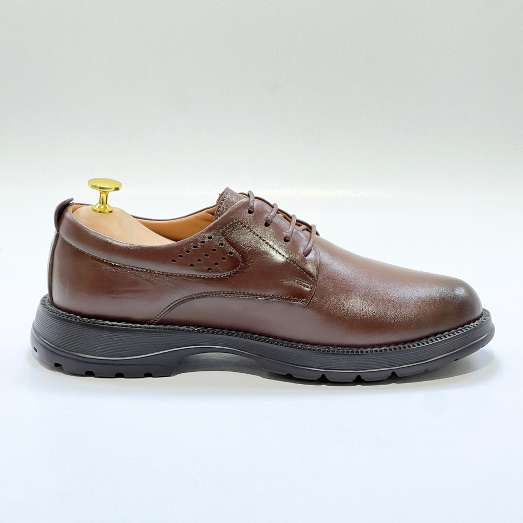 Generic Chaussures Médical Pour Homme 100% MARRON Cuir REF 1028