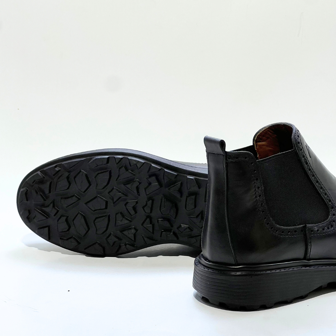 Chelsea Boots Médica 100% Cuir NOIR New Ref 721