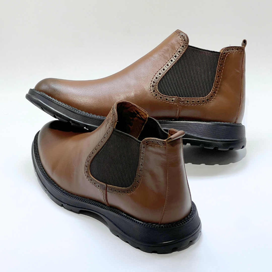 Bottine Tendance Médical en Cuir 100% TABA REF AZ721