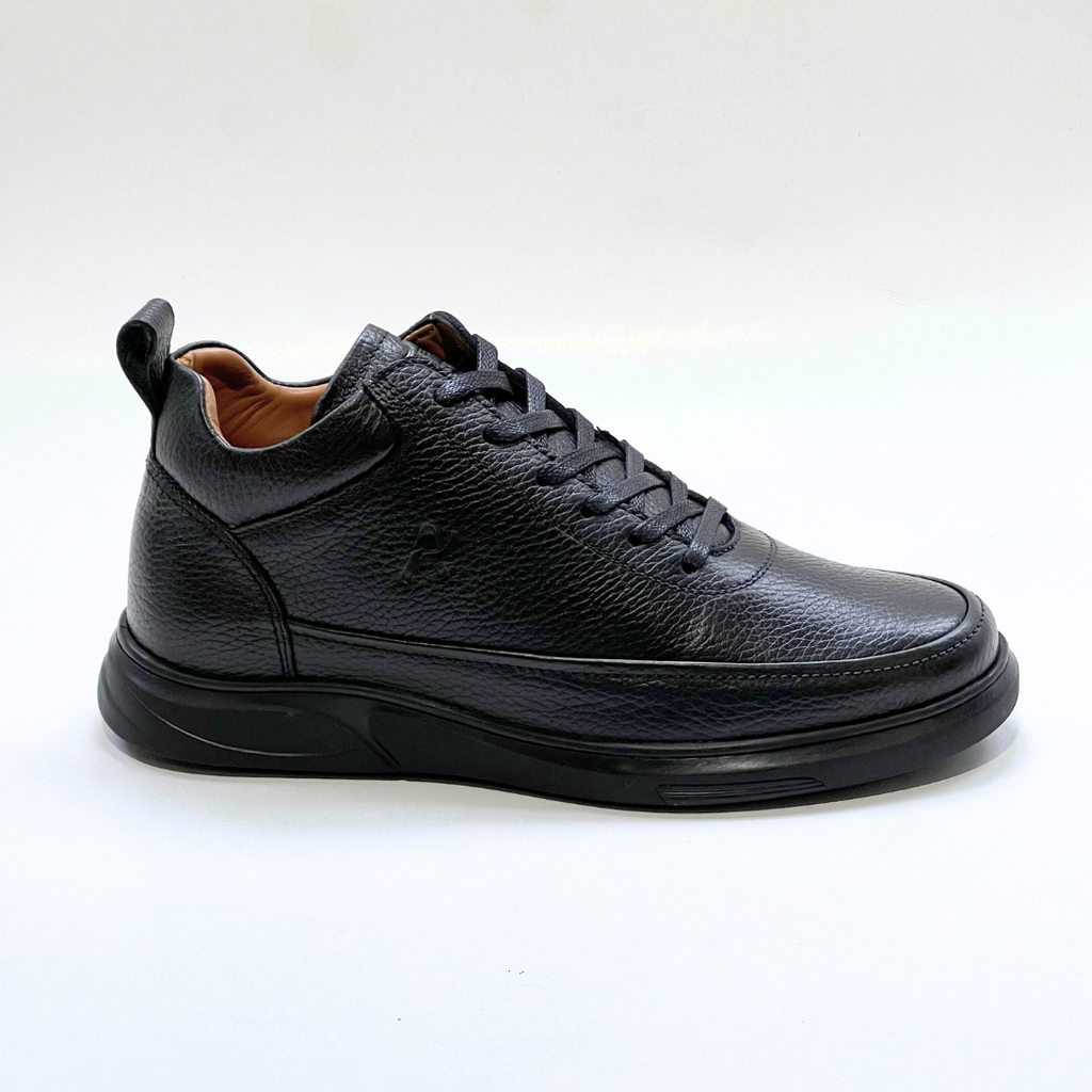 Demi - Bottine Médical 100% Cuir NOIR  REF 609
