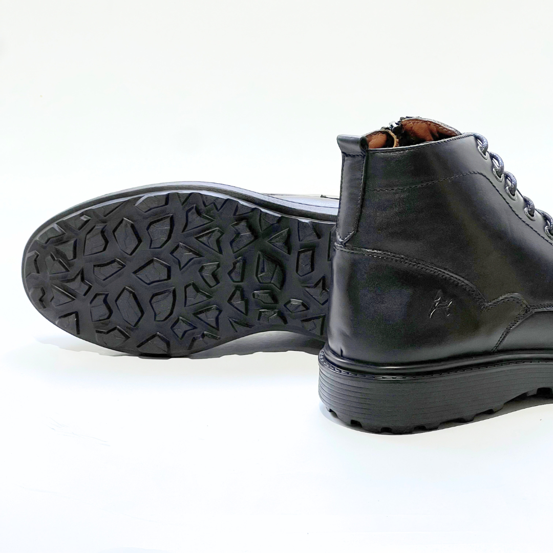 Audrey – Bottines Médicam 100% Cuir En NOIR Ref 805