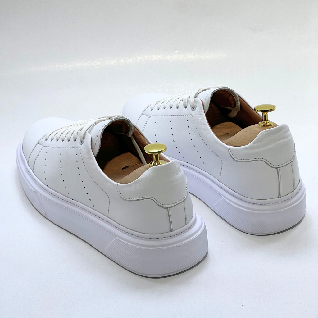 Baletto - SNEAKERS En Cuir Spécialisé BLANC REF AZ641