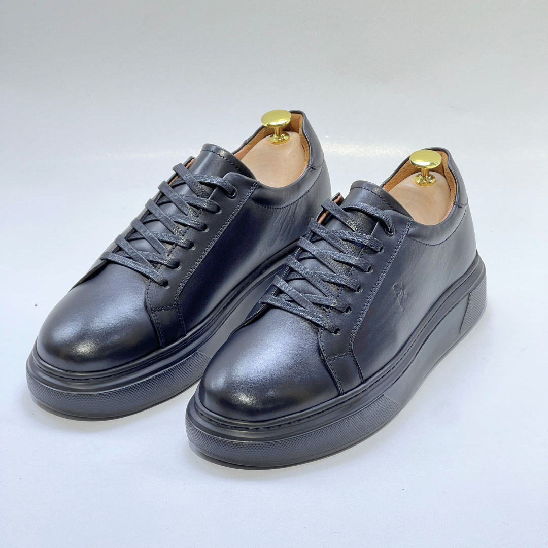 Baletto - SNEAKERS En Cuir Spécialisé NOIR REF AZ640