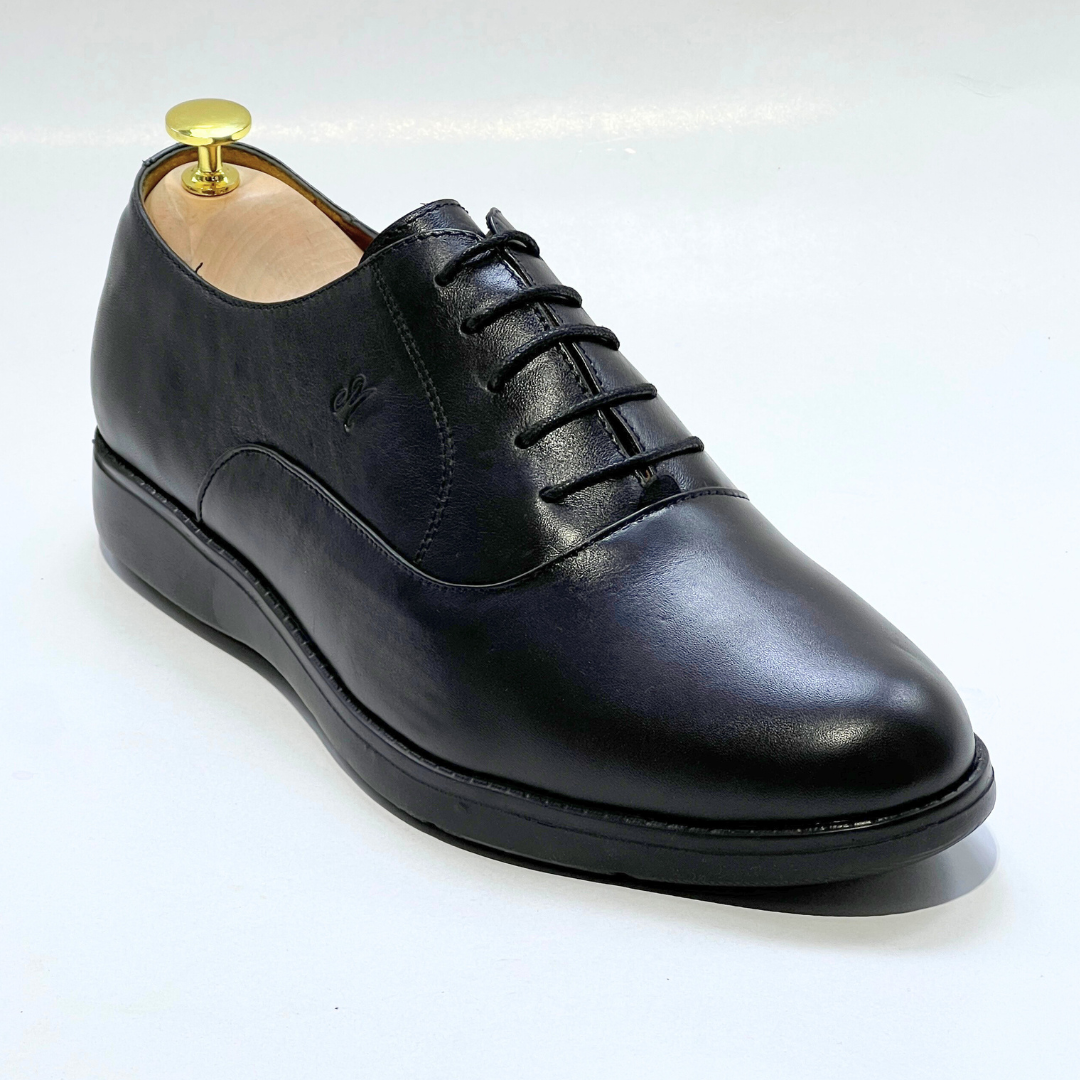 CHAUSSURE Médical 100% Cuir NOIR AZ750