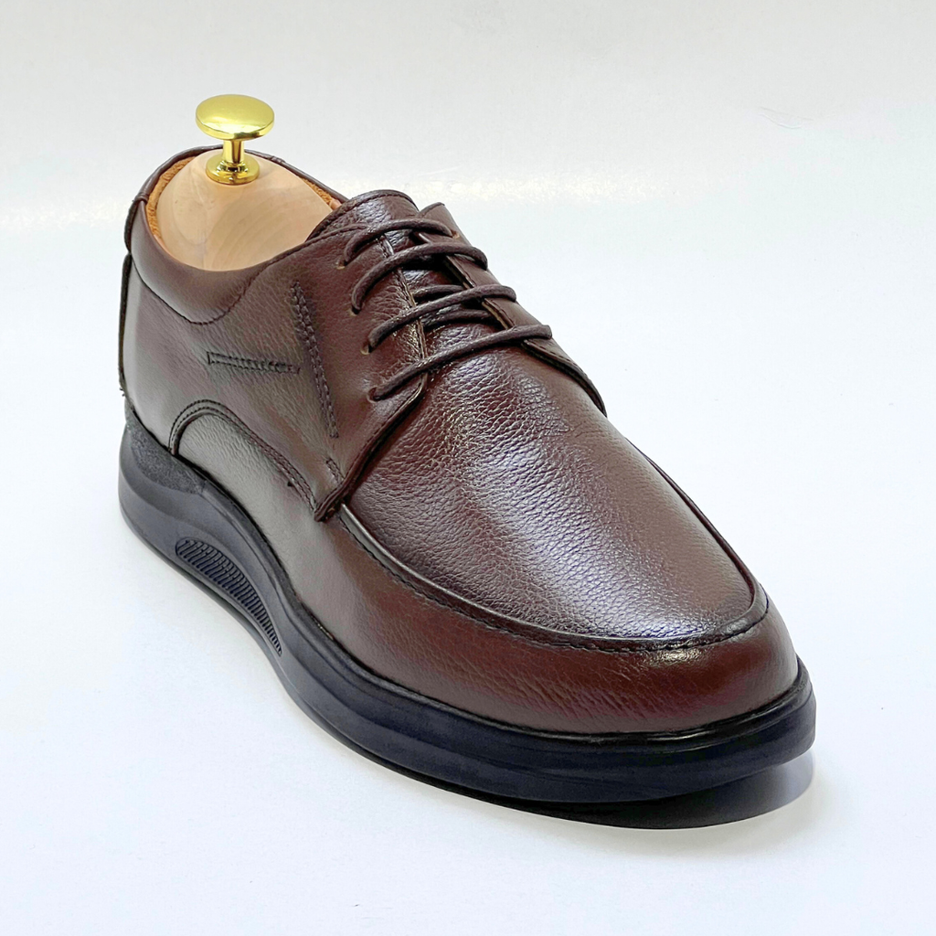 Chaussures Ultra confort en Cuir Marron - az1031