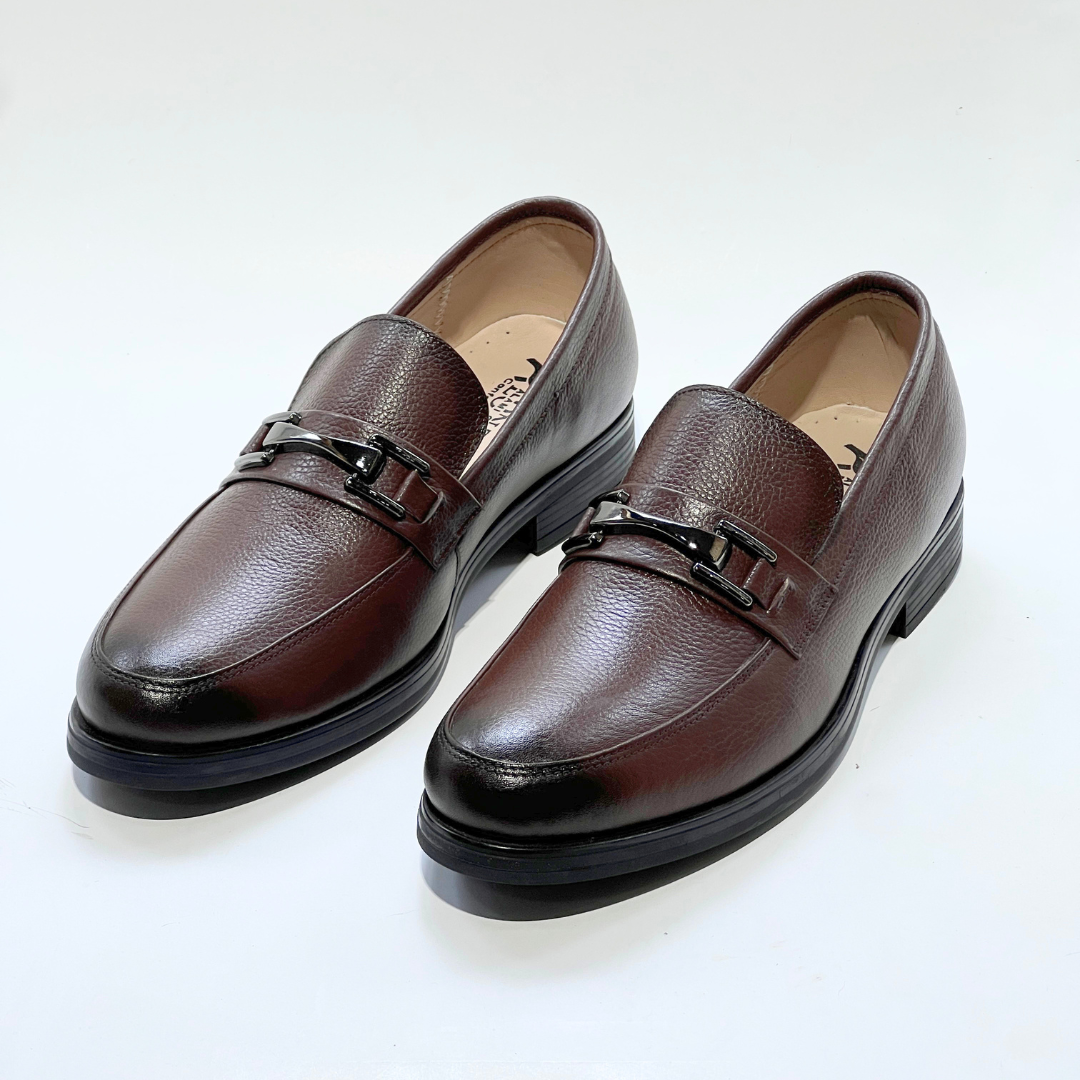 MOCASSIN Taylor en Cuir 100% MARRON REF G043