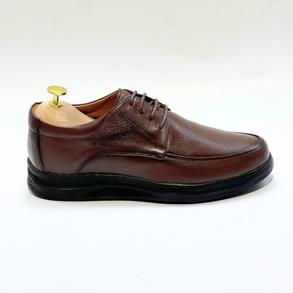 Chaussures Ultra confort en Cuir Marron - az1031