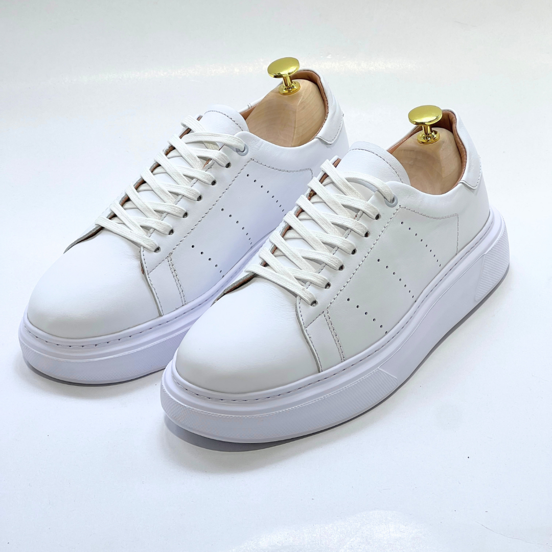 Baletto - SNEAKERS En Cuir Spécialisé BLANC REF AZ641