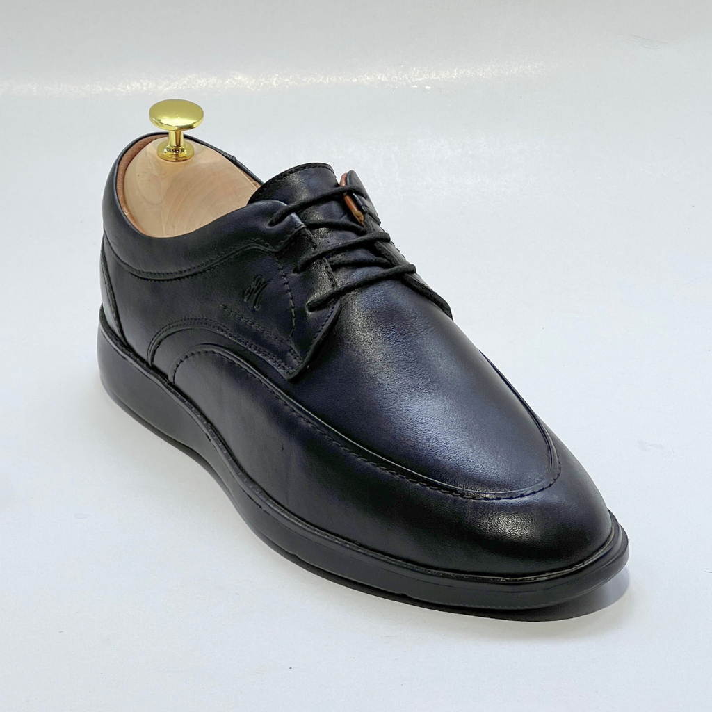 CHAUSSURE Médical 100% Cuir NOIR AZ502